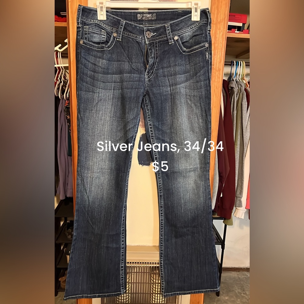 Silver Jeans, 34/34